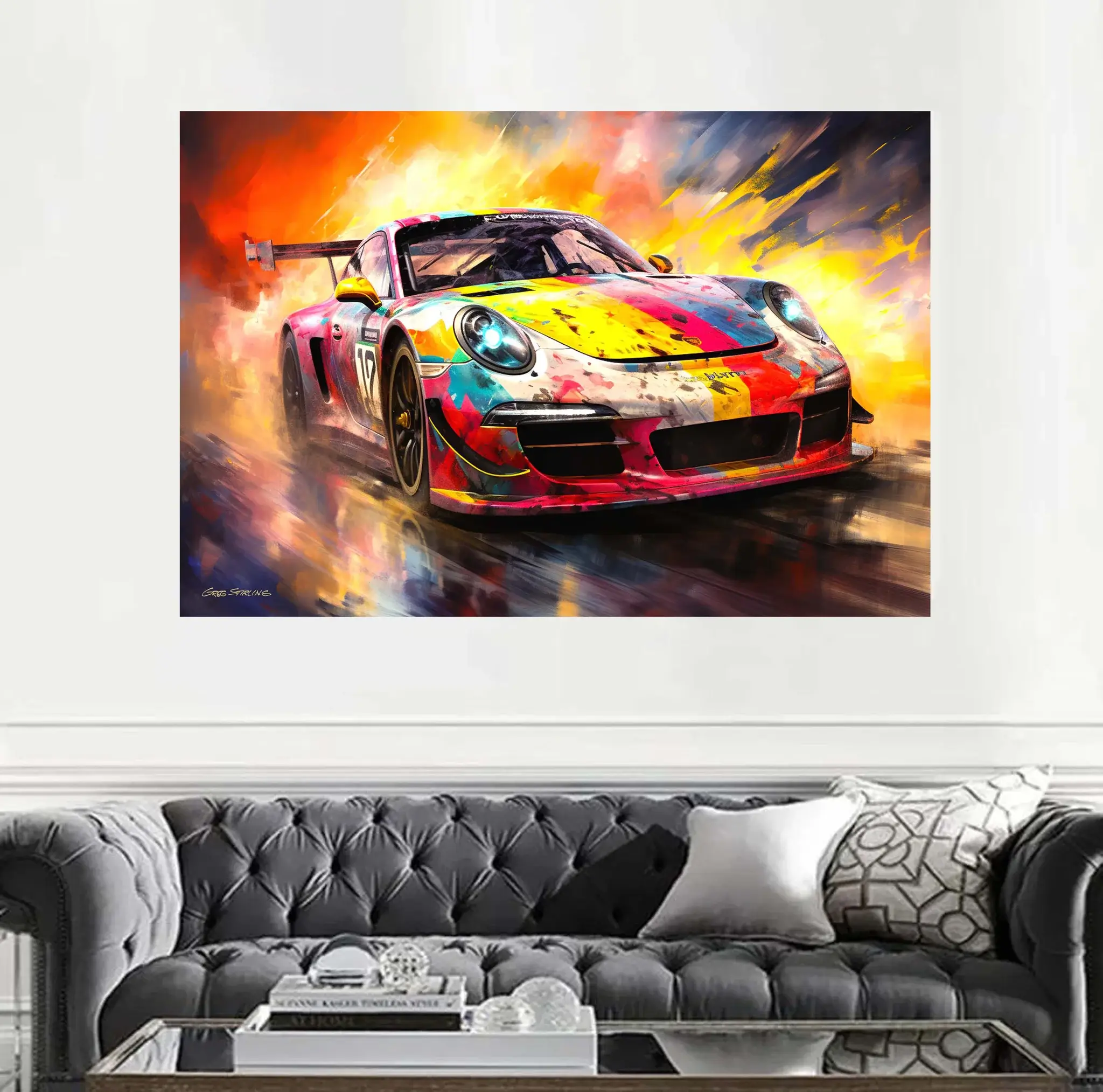 【中古】Graphic Design: Now In Production No Reserve Porsche 911 GT3 RS By Greg Stirling | PCARMARKET
